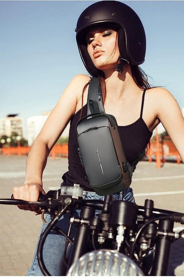 1775437857_Waterproof-Polyester-Slim-Unisex-Crossbody-Sling-Bag-Chest-Backpack-Mens-Shoulder-Bag-Leisure-Travel-Handbag-Hard-Shell-Anti-Theft-Chest-Bag.jpg Waterproof Polyester Slim Unisex Crossbody Sling Bag Chest Backpack Men's Shoulder Bag, Leisure Travel Handbag, Hard Shell Anti-Theft Chest Bag