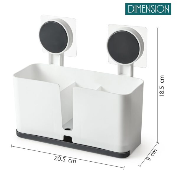 4-in-1 Wall-Mounted Bathroom Organizer Set