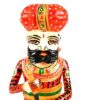 APKAMART Handcrafted Wooden Darbaan or Royal Guards 15 Inch Set of 2 Showpiece Figurine Decorative Figures for Home Decor, Room Decor and Gifts