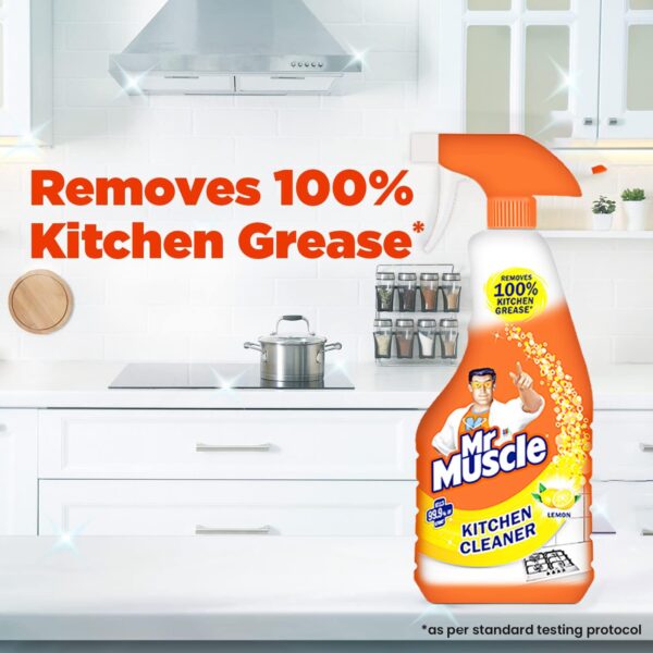 1775446508_Mr-Muscle-Kitchen-Cleaner-425-Ml-Pouch-Lemon.jpg Mr Muscle Kitchen Cleaner - 425 Ml Pouch (Lemon)