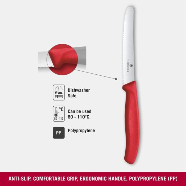 1775450156_Victorinox-Swiss-Made-Stainless-Steel-Swiss-Classic-Paring-Knife-11-cm-Serrated-Edge-with-Round-Tip-Professional-and-Household-Kitchen-Tools-Kitchen-Items-Red-6.7831.C1-Multipurpose-Knife.jpg Victorinox Swiss Made, Stainless Steel Swiss Classic Paring Knife, 11 cm, Serrated Edge with Round Tip, Professional and Household Kitchen Tools, Kitchen Items, Red, 6.7831.C1 | Multipurpose Knife