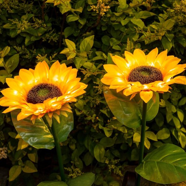 1775451246_Dazzle-Bright-Resin-Sunflower-Shape-Solar-Led-Lights-2-Pack-Garden-Waterproof-Decorative-With-Stake-For-Outdoor-Yard-Pathway-Outside-Patio-Lawn.jpg Dazzle Bright Resin Sunflower Shape Solar Led Lights, 2 Pack Garden Waterproof Decorative With Stake For Outdoor Yard Pathway Outside Patio Lawn