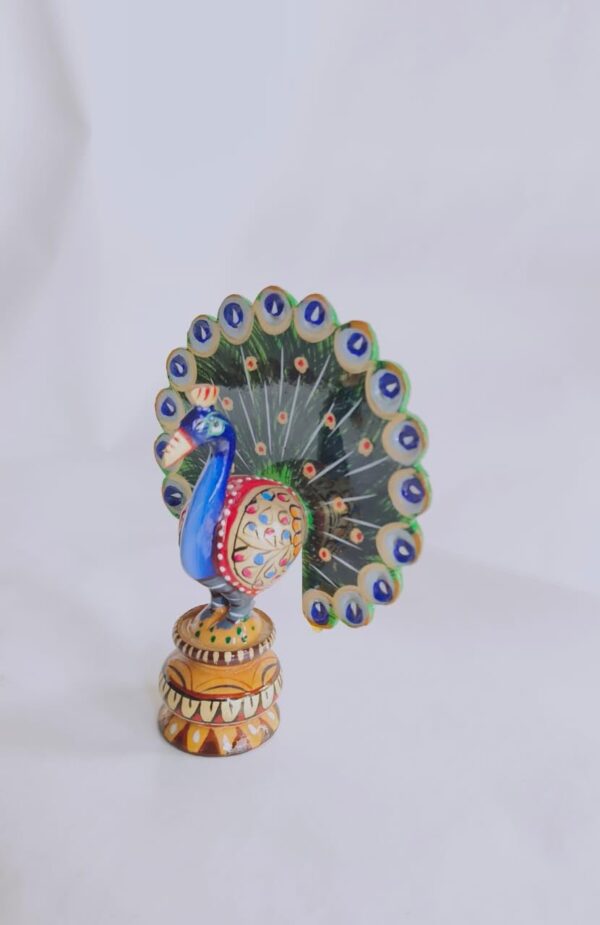1775455617_White-Wood-Painting-Feather-Open-Peacock-Decorative-Wooden-Items-Home-Office-Decor-Multicolor-Dancing-Peacock-Statue-Showpiece-Gift-for-Housewarming-6-inch.jpg White Wood Painting Feather Open Peacock | Decorative Wooden Items Home & Office Decor | Multicolor Dancing Peacock Statue | Showpiece Gift for Housewarming (6 inch)