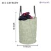 1775455887_PrettyKrafts-45L-Cotton-Outline-Printed-Round-Foldable-Large-Laundry-BagBasket-With-Handle-Collapsible-Freestanding-Cloth-Storage-Organizer-for-Bedroom-Bathroom-36x36x45cm-Grey-Set-of-1.jpg PrettyKrafts 45L Cotton Outline Printed Round Foldable Large Laundry Bag/Basket With Handle, Collapsible Freestanding Cloth Storage Organizer for Bedroom, Bathroom (36x36x45cm, Grey, Set of 1)