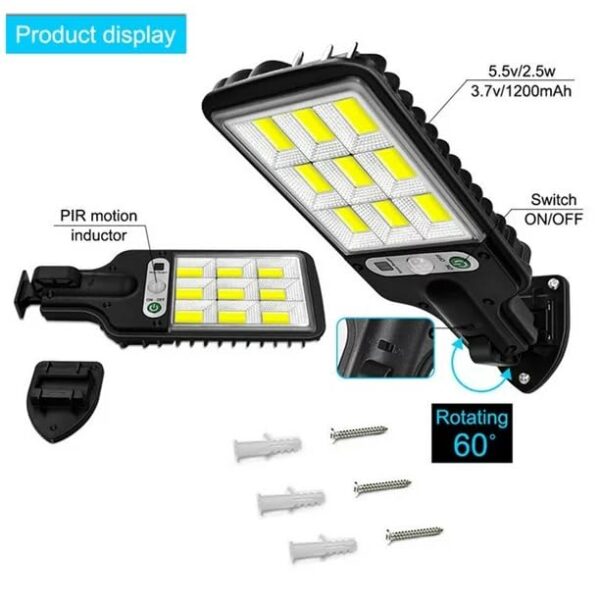 1775459080_LED-Wall-Lamp-for-Outdoor-Outdoor-Pathway-Lights-Waterproof-Solar-Garden-Lights-Waterproof-Super-Bright-LED-Garden-Lights-Patio-Decor-Larger-Size-Solar-Street-Lights-for-Driveway.jpg LED Wall Lamp for Outdoor, Outdoor Pathway Lights - Waterproof Solar Garden Lights | Waterproof Super Bright LED Garden Lights Patio Decor, Larger Size Solar Street Lights for Driveway,