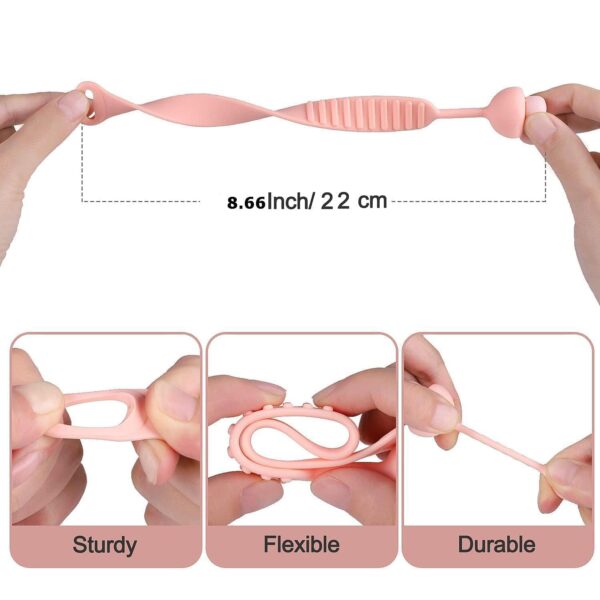 5 Pcs Silicone Toilet Seat Cover Lifter | Self-Adhesive Toilet Seat Holder | Hygienic Toilet Seat Lifter Clip for Bathroom Accessories – Multicolor