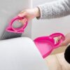 Solitude Small Broom Brush and Dustpan Set Desktop Broom Sweep Cleaning Brush Dust Remover Pan Car Keyboard Cleaning Household Dust Pan