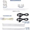 Aluminium Full Spectrum High Efficiency Led Grow Tube Light 40W (20W x 2) for Indoor Plants Gardening Hydroponics Greenhouse Farming (2Feet Pack of 2)