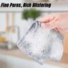 10 Pack Non-Scratch Dish Wash Cloth, Steel Wire Dish Cloth, Wire Dishwashing Rags Stainless Steel Scrubber Non-Scratch Wire Dishcloth for Washing Dishes Sinks Counters ADC-1010