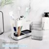 Boniry Toothbrush Holders for Bathroom - Durable and Sturdy Brush Holder, Multipurpose Brush Holder for Bathroom Wall - Perfect for Home Use (1 Cup Holder)