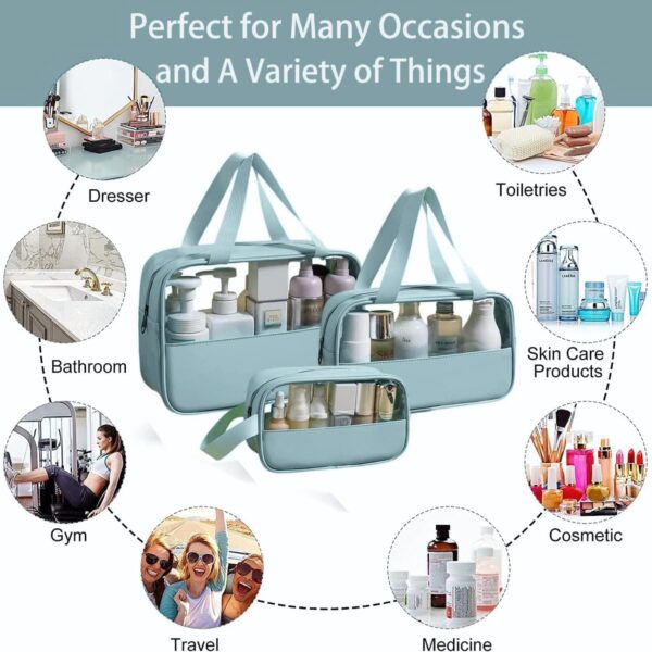 1775531829_PVC-Makeup-Bag-Travel-Toiletries-Organizer-Cosmetic-Bags-Wash-Bag-Pouch-for-Travel-Kit-Toiletry-Bag-Portable-Organizer-Case-Carry-Pouch-for-Women-Bathroom-Set-of-3-Blue.jpg PVC Makeup Bag Travel Toiletries Organizer Cosmetic Bags Wash Bag Pouch for Travel Kit Toiletry Bag Portable Organizer Case Carry Pouch for Women Bathroom Set of 3 (Blue)