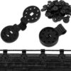 Shade Cloth Clips Heavy Duty Lock Grip for Sun Shade Shade Cloth Clips Heavy Duty Lock Grip for Sun Shade Net | Reusable Plastic Round Clamps for Garden, Greenhouse, Bird Net, Anti-UV Netting | Windproof Awning Fastener ((30 Pieces))