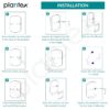 1775561875_Plantex-304-Grade-Stainless-Steel-Robe-HookCloth-Towel-HangerDoor-Hanger-HookBathroom-Accessories-Parv-Chrome.jpg Plantex 304 Grade Stainless Steel Robe Hook/Cloth-Towel Hanger/Door Hanger-Hook/Bathroom Accessories - Parv (Chrome)
