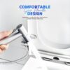 MIORAH MIORAH SS 304 Jet Spray Gun for Toilet | Hand Shower for Bathroom | Health Faucet with High Pressure Spray | Durable Stainless Steel