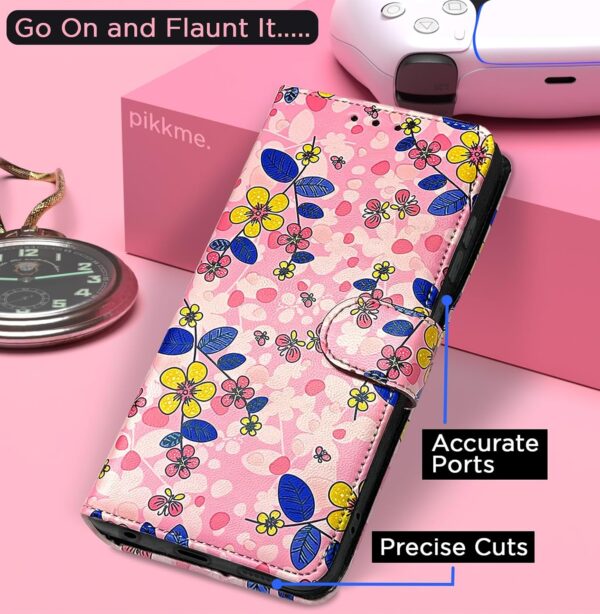 1775570403_Pikkme-Samsung-Galaxy-M30s-M21-M21-2021-Flip-Cover-for-Girls-Leather-Finish-Inside-TPU-with-Card-Pockets-Wallet-Stand-and-Shock-Proof-Complete-Protection-Flip-Case-Pink-Flower.jpg Pikkme Samsung Galaxy M30s / M21 / M21 (2021) Flip Cover for Girls Leather Finish Inside TPU with Card Pockets Wallet Stand and Shock Proof | Complete Protection Flip Case (Pink Flower)