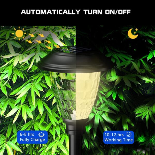 1775585155_hardoll-Solar-Decorative-Pathway-Lights-for-Home-Outdoor-Garden-Waterproof-LED-Warm-White-Lamp-Pack-of-4.jpg hardoll Solar Decorative Pathway Lights for Home Outdoor Garden Waterproof LED Warm White Lamp (Pack of 4)