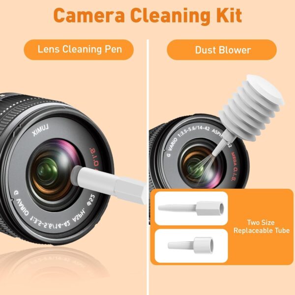 Sounce 20 in 1 Laptop Cleaning kit for Screen, PC, Monitors, Keyboards, Desktop, MacBooks, iPhones, Mobile and Earphones with Dust Removal Blown - White