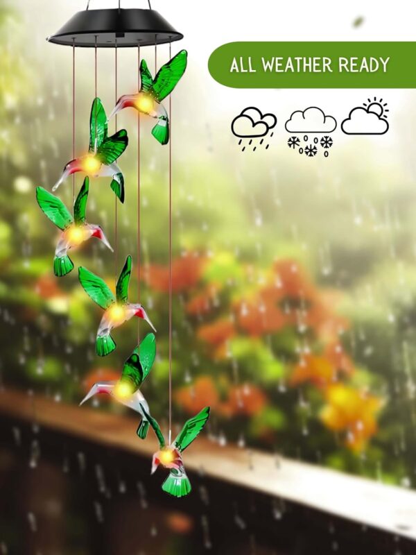 1775596677_Solar-Light-Outdoor-Garden-Humming-Bird-Colour-Changing-LED-Waterproof-Wind-Chimes-for-Balcony-Patio-Lawn-Home-Decoration-Pack-of-1.jpg Solar Light Outdoor Garden Humming Bird Colour Changing LED Waterproof Wind Chimes for Balcony Patio Lawn & Home Decoration - Pack of 1