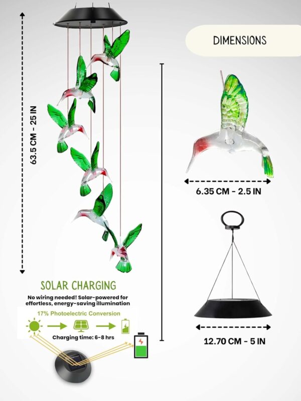 1775596678_Solar-Light-Outdoor-Garden-Humming-Bird-Colour-Changing-LED-Waterproof-Wind-Chimes-for-Balcony-Patio-Lawn-Home-Decoration-Pack-of-1.jpg Solar Light Outdoor Garden Humming Bird Colour Changing LED Waterproof Wind Chimes for Balcony Patio Lawn & Home Decoration - Pack of 1