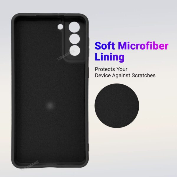 1775598526_LIRAMARK-Silicone-Soft-Back-Cover-Case-for-Samsung-Galaxy-S21-FE-5G-Silicone-Black.jpg LIRAMARK Silicone Soft Back Cover Case for Samsung Galaxy S21 FE 5G (Silicone Black)