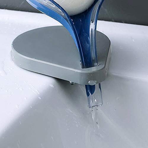 1775609888_White-Leaf-Shape-Soap-Dish-with-Suction-Cup-Bar-Soap-Box-Holder-for-Bathroom-Kitchen-Sink-Elegant-Water-Draining-Soap-Stand-Tray-No-Drill-Installation-Pack-of-4.jpg White Leaf Shape Soap Dish with Suction Cup - Bar Soap Box Holder for Bathroom, Kitchen & Sink Elegant Water-Draining Soap Stand Tray, No-Drill Installation-Pack of 4