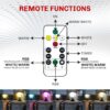 Homehop Solar Light Outdoor Home Waterproof Decorative Automatic Wireless LED Gate Lamps for Pillar, Boundary, Compound, Wall (ABS+PC, Multicolour)