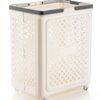 1775613810_Foldable-Laundry-Basket-With-Wheels-Ventilated-Hamper-For-Clothes-Storage-For-Bathroom-Laundry-Room-Collapsible-Laundry-Bin-With-Lid-White-Pack-of-1.jpg Foldable Laundry Basket With Wheels Ventilated Hamper For Clothes Storage For Bathroom Laundry Room Collapsible Laundry Bin With Lid (White) Pack of (1)