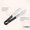 1775619099_Stainless-Steel-Utility-Tong-Multipurpose-Cooking-Frying-Grilling-BBQ-Serving-Tongs-with-Heat-Resistant-Grip-–-Durable-Kitchen-Utensil-for-Home-Hotel-Restaurant-–-Black-Handle.jpg Stainless Steel Utility Tong | Multipurpose Cooking, Frying, Grilling, BBQ, Serving Tongs with Heat-Resistant Grip – Durable Kitchen Utensil for Home, Hotel, Restaurant – Black Handle