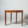 Contemporary Sheesham Wood Half Moon Bedside Table for Bedroom & Office (Teak) (76x39x71 cm)