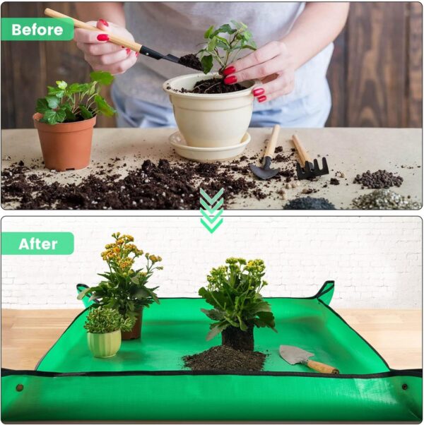 1775659257_100-x-100-cm-Repotting-Mat-for-Indoor-Plant-Transplanting-and-Mess-Control-Thickened-Waterproof-Potting-Tray-Foldable-Succulent-Potting-Mat-Portable-Gardening-Mat-Garden-Gifts-39.5x-39.5.jpg 100 x 100 cm Repotting Mat for Indoor Plant Transplanting and Mess Control Thickened Waterproof Potting Tray Foldable Succulent Potting Mat Portable Gardening Mat Garden Gifts (39.5"x 39.5")