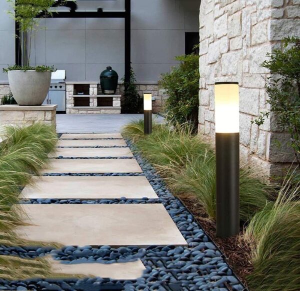 JACKAL LED Pathway Walkway Lights (with Bulb), Gate Pillar Outdoor Floor Lamp Aluminium IP65 Waterproof Bollard Lights for Driveway Yard, Terrace, Lawn, Patio and Garden Decoration – 1 Year Warranty