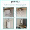 1775705009_Plantex-Self-Adhesive-Drill-Free-Kitchen-Towel-HangerAdhesive-Toilet-Paper-HolderToilet-Paper-Roll-Holder-Self-Adhesive-for-Bathroom-Accessories-Black.jpg Plantex Self-Adhesive Drill Free Kitchen Towel Hanger/Adhesive Toilet Paper Holder/Toilet Paper Roll Holder Self Adhesive for Bathroom Accessories (Black)