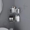 1775708845_Plantex-Stainless-Steel-Bathroom-Corner-ShelfSelf-Adhesive-Bathroom-Shelf-for-WallBathroom-Organiser-Without-Drill-Pack-of-2-Chrome.jpg Plantex Stainless Steel Bathroom Corner Shelf/Self Adhesive Bathroom Shelf for Wall/Bathroom Organiser Without Drill - Pack of 2 (Chrome)