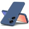 Fashionury Back Cover for Samsung Galaxy M17e 5G / F70e 5G / M07 / F07 / A07 / A07 5G | Camera Bump Protection | Matte Soft Silicon Flexible | All Side Shock Proof Rubberised Back Cover Case (Blue)