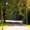 Epyz Plastic 50Watt Solar Street Light Outdoor Waterproof with Remote 196 LEDs Motion Sensor Light and Dusk to Dawn for Garden,Street,Lawn [ with Out Pole ] [ Pack of 1,Cold White ]