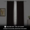 1775736014_Story@Home-100-True-Blackout-Door-Curtains-7-Feet-Long-Set-of-2-Solid-Thermal-Insulated-Room-Darkening-Curtain-for-Living-Room-116-X-215-Cm-Dark-Brown.jpg Story@Home 100% True Blackout Door Curtains 7 Feet Long Set of 2 Solid Thermal Insulated Room Darkening Curtain for Living Room | (116 X 215 Cm, Dark Brown)