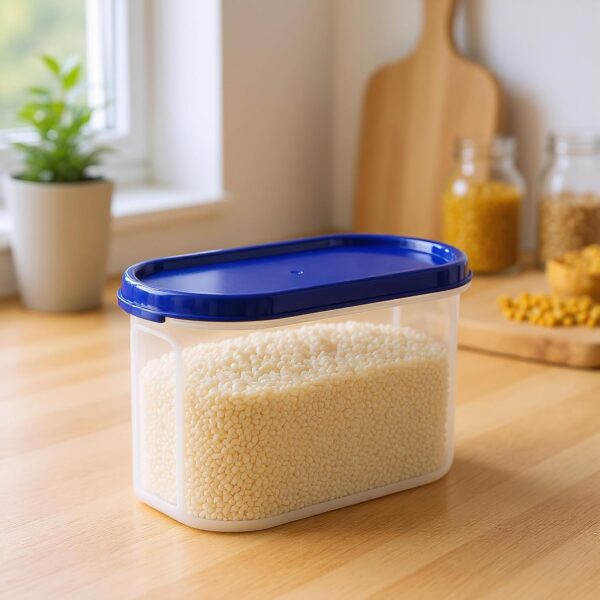 1775742648_Amazon-Brand-Solimo-Modular-Plastic-Storage-Container-With-Airtight-Lid-BPA-Free-Plastic-Microwave-Safe-Dishwasher-Safe-1.2-Litres-Set-of-6-Blue.jpg Amazon Brand - Solimo Modular Plastic Storage Container With Airtight Lid | BPA-Free Plastic | Microwave Safe | Dishwasher Safe | 1.2 Litres | Set of 6 (Blue)