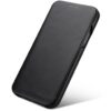 Slim Magnetic Closer Stand Leather Flip Case Cover Compatible with Slim Magnetic Closer Stand Leather Flip Case Cover Compatible with Google Pixel 10A - Black