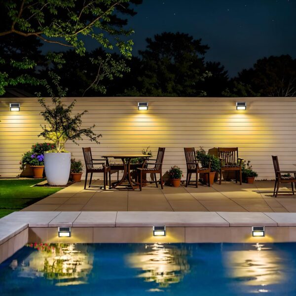 1775751303_Solar-Fence-Lights-Solar-Lights-Outdoor-Waterproof-Solar-Powered-Outdoor-Lights-Deck-Lights-for-Outside-Garden-Backyard-Patio-Yard-Wall-Stair-Step-Railing-Post-3LED-Lighting-Warm-Light-6-Pack.jpg Solar Fence Lights - Solar Lights Outdoor Waterproof, Solar Powered Outdoor Lights Deck Lights for Outside Garden Backyard Patio Yard Wall Stair Step Railing Post 3LED Lighting, Warm Light, 6 Pack