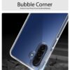 WOW IMAGINE Transparent Back Cover Case for Samsung Galaxy A17 5G | Galaxy M17 5G | F17 5G | Raised Bumps for Full Device & Camera Protection Shockproof TPU Silicone Mobile Cover – Transparent