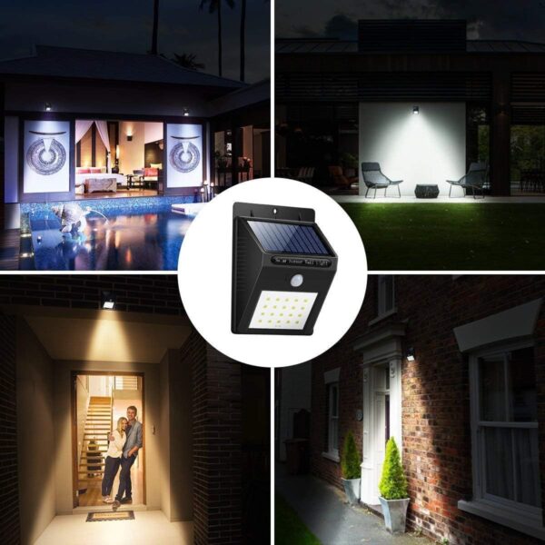 1775770567_20-LED-Solar-Wall-Light-Wireless-Waterproof-Wall-Light-Outdoor-Light-for-Home-Garden-Terrace-Balcony-Pathways-1.jpg 20 LED Solar Wall Light | Wireless & Waterproof Wall Light | Outdoor Light for Home, Garden, Terrace, Balcony & Pathways (1)
