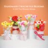 1775772641_Nostrae-by-Ekhasa-Red-Cherry-Blossom-Crochet-Flowers-Bouquet-Small-Size-Knitted-Flowers-For-Gifting-Woolen-Bouquet-Perfect-For-Crochet-Gifts-Handmade-Bouquets-Gift.jpg Nostrae by Ekhasa Red Cherry Blossom Crochet Flowers Bouquet (Small Size) | Knitted Flowers For Gifting | Woolen Bouquet Perfect For Crochet Gifts | Handmade Bouquets Gift
