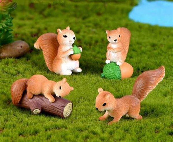 1775774795_VRB-Dec-1-Set-Miniature-Showpiece-Set-for-Home-Decor-car-DashboardValentineLiving-RoomGifts-FigurinesCake-Decoration-ItemsFigurines-for-Home-Decor.-4-Pcs-Squirrel-Miniature.jpg VRB Dec 1 Set Miniature Showpiece Set for Home Decor, car Dashboard,Valentine,Living Room,Gifts Figurines,Cake Decoration Items,Figurines for Home Decor. ((4 Pcs Squirrel Miniature))