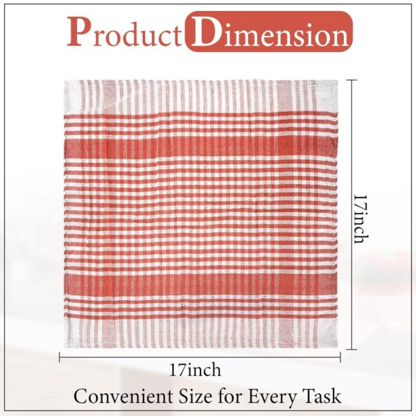 1775782430_GLUN®-Pack-of-12-Cotton-Kitchen-Cloth-Napkins-Duster-Multipurpose-Cleaning-Cloth-for-Fridge-Table-Kitchen-Platform-Roti-Highly-Absorbent-17-x-17-Inches-Multicolor.jpg GLUN® Pack of 12 Cotton Kitchen Cloth Napkins & Duster | Multipurpose Cleaning Cloth for Fridge, Table, Kitchen Platform & Roti | Highly Absorbent | 17 x 17 Inches | Multicolor