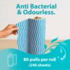 1775786733_Origami-Non-Woven-Reusable-Washable-Kitchen-Towel-Roll-Ultra-Absorbent-Antimicrobial-Anti-Odour-Wipes-for-Spotless-Cleaning-Quick-Dry-Tissues-Pack-of-3-80-Wipes-Per-Roll-240Sheets.jpg Origami Non Woven Reusable & Washable Kitchen Towel Roll | Ultra Absorbent, Antimicrobial & Anti Odour Wipes for Spotless Cleaning | Quick Dry Tissues Pack of 3 (80 Wipes Per Roll, 240Sheets)