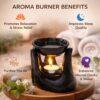 1775788432_Pure-Source-India-Black-Ceramic-Handtype-Aroma-Burner-with-1-Tea-Light-Candle-for-Essential-Oils-Wax-Melts-–-Tealight-Candle-Diffuser-Oil-Warmer-for-Spa-Meditation-Bedroom-Gift-Use.jpg Pure Source India Black Ceramic Handtype Aroma Burner with 1 Tea Light Candle for Essential Oils & Wax Melts – Tealight Candle Diffuser, Oil Warmer for Spa, Meditation, Bedroom & Gift Use