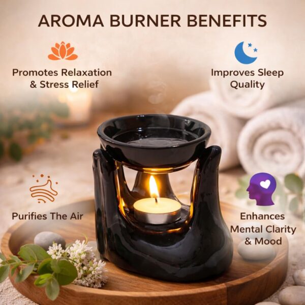 1775788432_Pure-Source-India-Black-Ceramic-Handtype-Aroma-Burner-with-1-Tea-Light-Candle-for-Essential-Oils-Wax-Melts-–-Tealight-Candle-Diffuser-Oil-Warmer-for-Spa-Meditation-Bedroom-Gift-Use.jpg Pure Source India Black Ceramic Handtype Aroma Burner with 1 Tea Light Candle for Essential Oils & Wax Melts – Tealight Candle Diffuser, Oil Warmer for Spa, Meditation, Bedroom & Gift Use