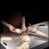 OrganizeMee Stainless Steel Chopping Board Extra Large for Kitchen (45 X 31.2 CM) Kitchen Food Grade,Cutting Vegetable Chopper Board with Anti Skid Silicon & Anti Rust Platform Countertop Pad