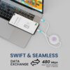 1775804424_Portronics-Upgraded-Konnect-Recoil-100W-Type-C-to-Type-C-Retractable-CablePd-Fast-ChargingRetractable-Charging-CableFast-Data-TransferCompatibility-with-iPhone-15-SeriesType-C-SmartphonesWhite.jpg Portronics Upgraded Konnect Recoil 100W Type C to Type C Retractable Cable,Pd Fast Charging,Retractable Charging Cable,Fast Data Transfer,Compatibility with iPhone 15 Series&Type C Smartphones,?White