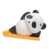 2xResin Panda Statue Model Toys Ornament Doll for Desktop Birthday Decor Yoga